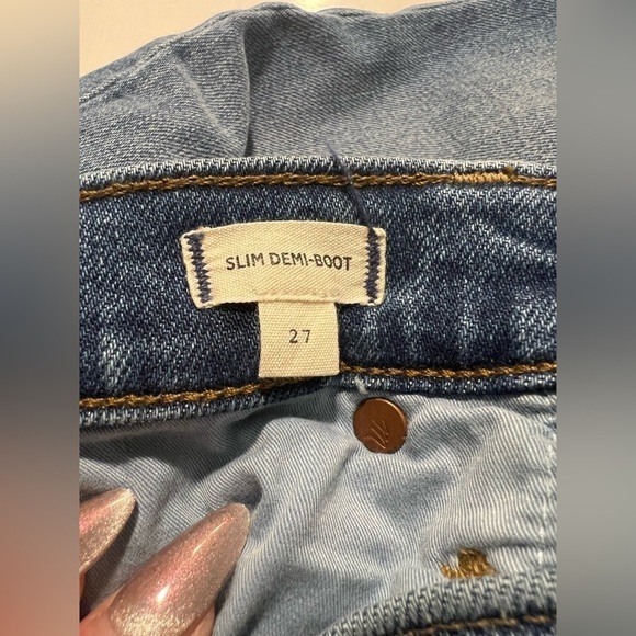 MADEWELL Slim  Demi-Boot Jeans Size 27 - Picture 11 of 13